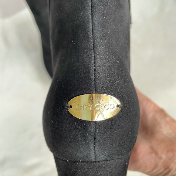 🔶NIB Jimmy Choo Marcia 80 Suede Ankle Boot - Picture 8 of 14